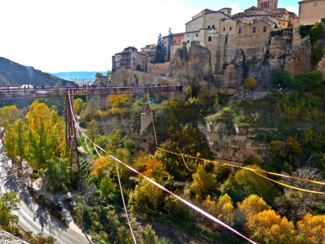 Highline montadas desde el Puente San Pablo por Kevin Vega el 17 de noviembre de 2018