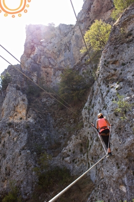 Vía Ferrata Ventano del Diablo K4